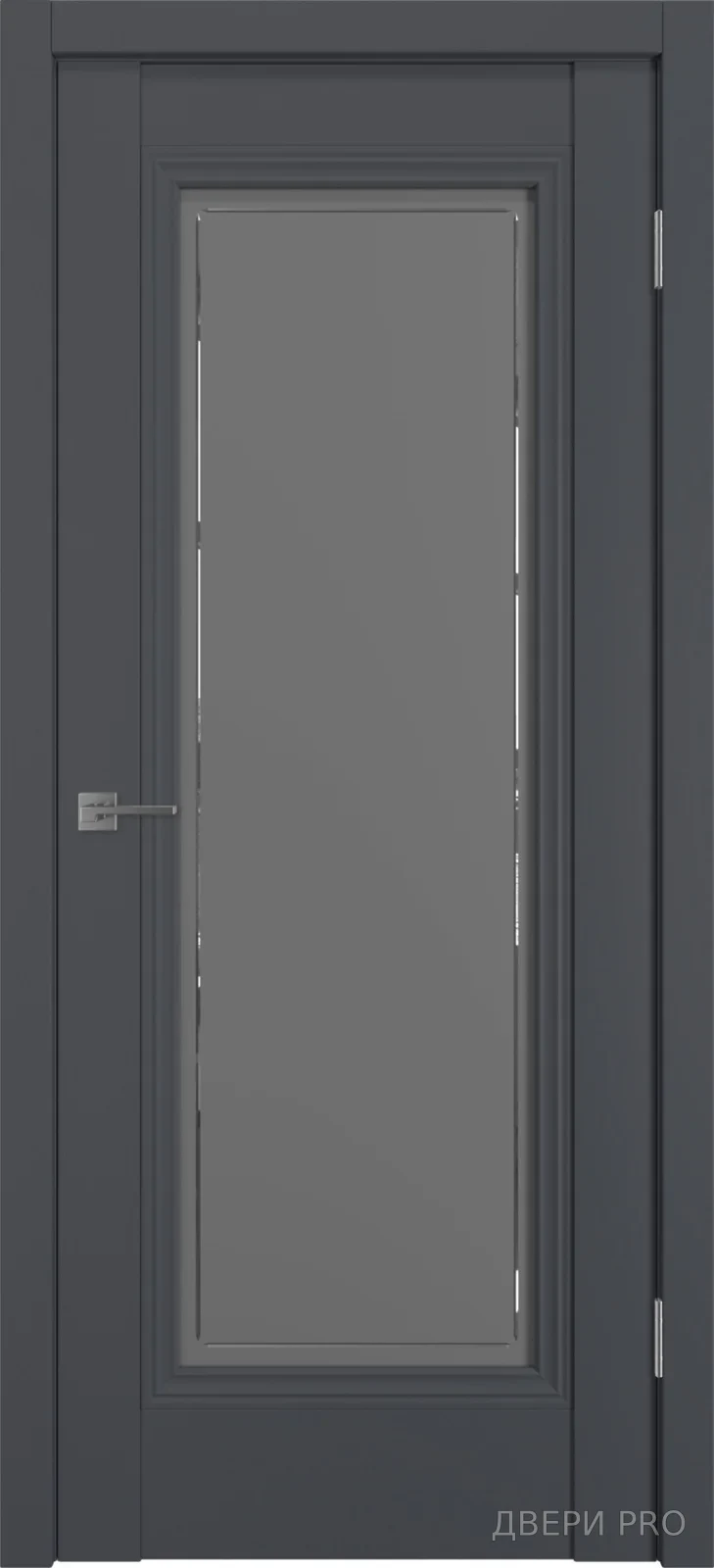 EF1 800х2000 Эмалекс графит Кристалл линия графит · 800×2000 мм