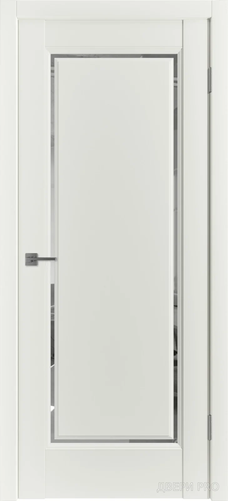 E1 Флай 800х2000 Эмалекс молочный Мираж · 800×2000 мм