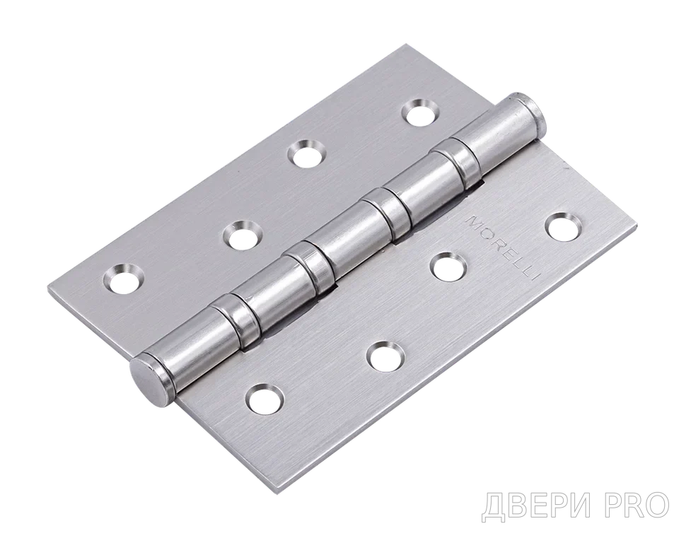 MSN 100X70X2.5-4BB MSN, петля стальная универсальная, цвет матовый сатинированный никель
