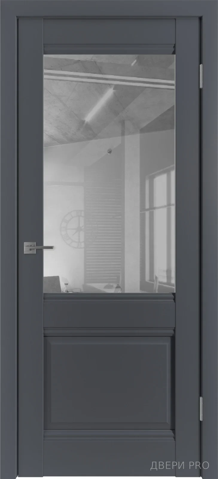 EC2 800х2000 Эмалекс графит Мираж · 800×2000 мм
