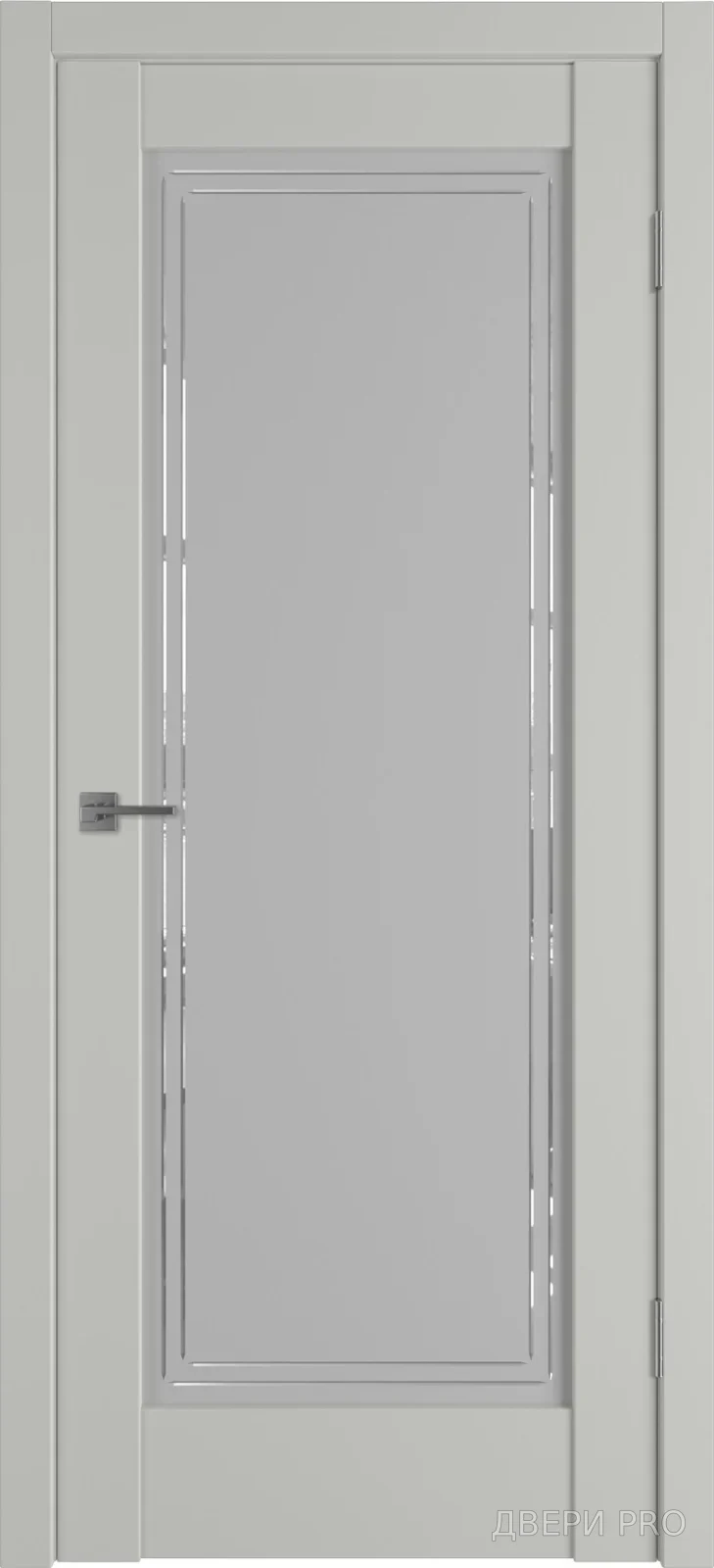 Иннова 01ST 800х2000 Шёлк беж Кристалл линия · 800×2000 мм