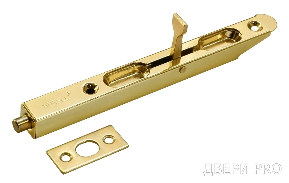 OL160 PG, шпингалет торцевой, скругленный