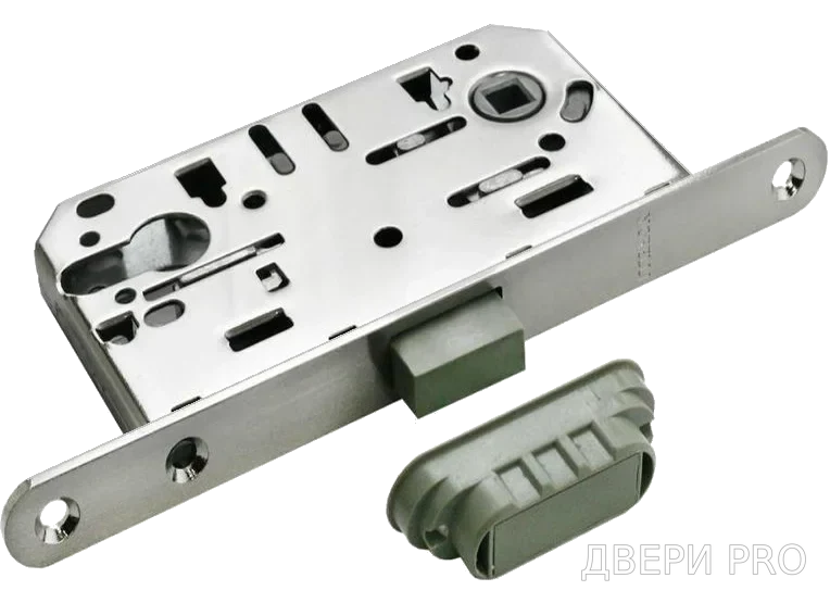 M1885 SN, защелка магнитная под цилиндр, цвет - мат.никель