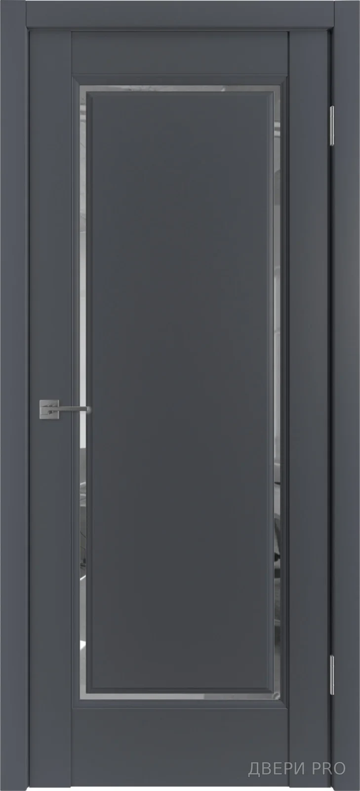 E1 Флай 800х2000 Эмалекс графит Мираж · 800×2000 мм