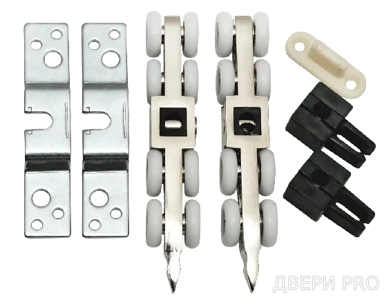 SET 8, комплект роликов 8-колес. для раздвижных дверей