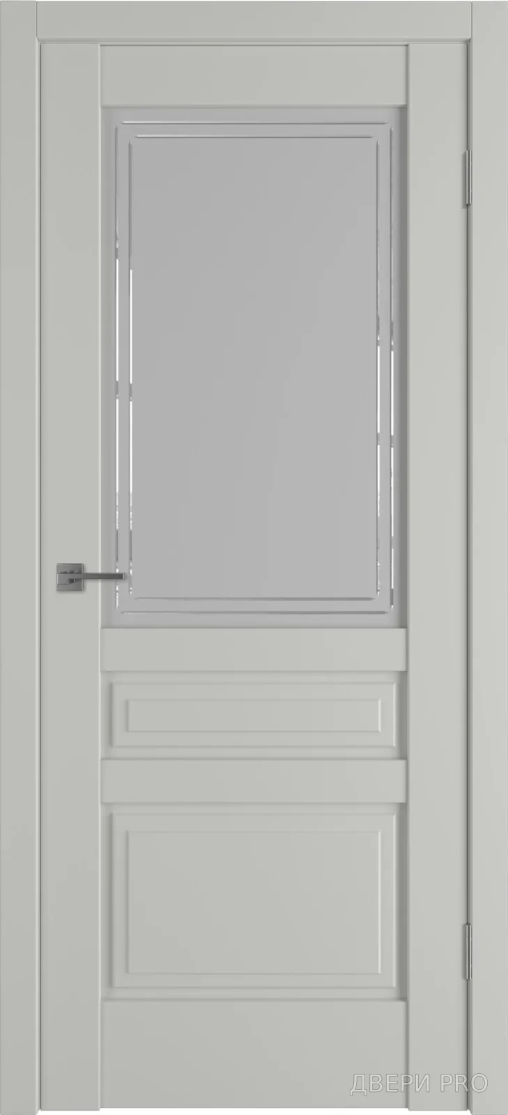 Иннова 03ST 800х2000 Шёлк беж Кристалл линия · 800×2000 мм