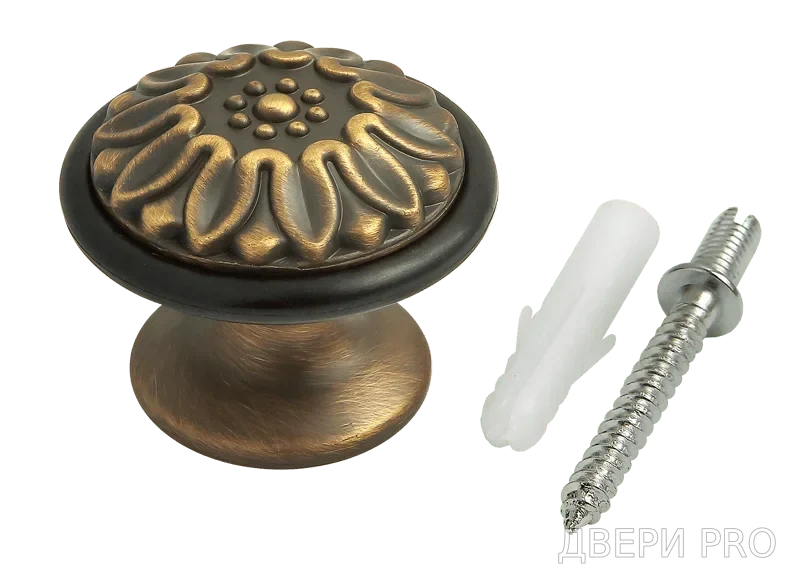 DS6 IB, дверной ограничитель, цвет - итальянская бронза