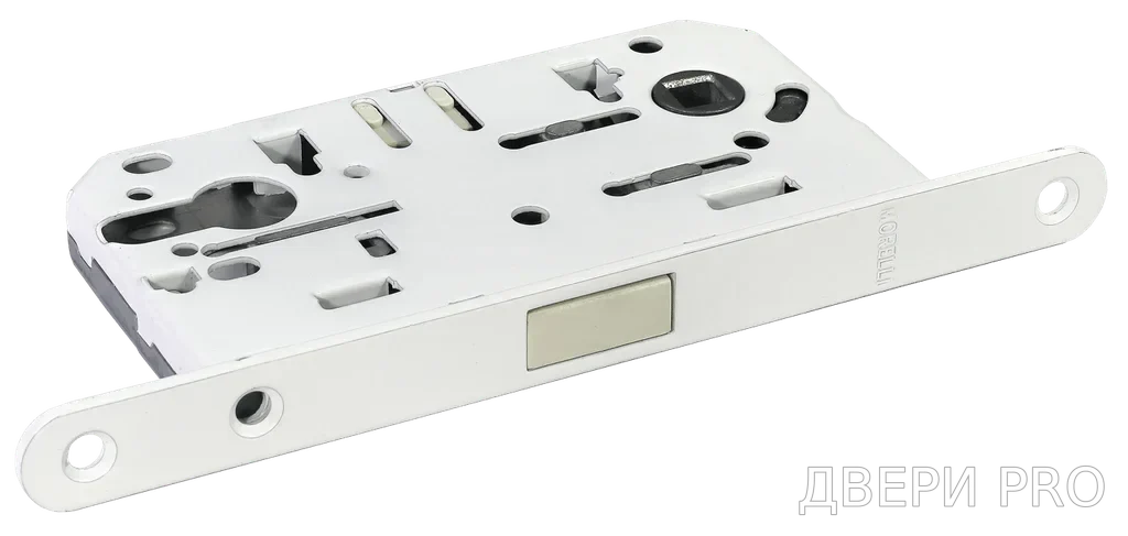M1885 W, защелка магнитная под цилиндр, цвет – белый