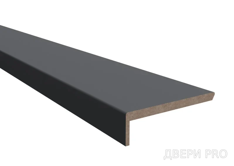Наличник НТ№25 100х8х2200 Шёлк рок · 100×2200 мм