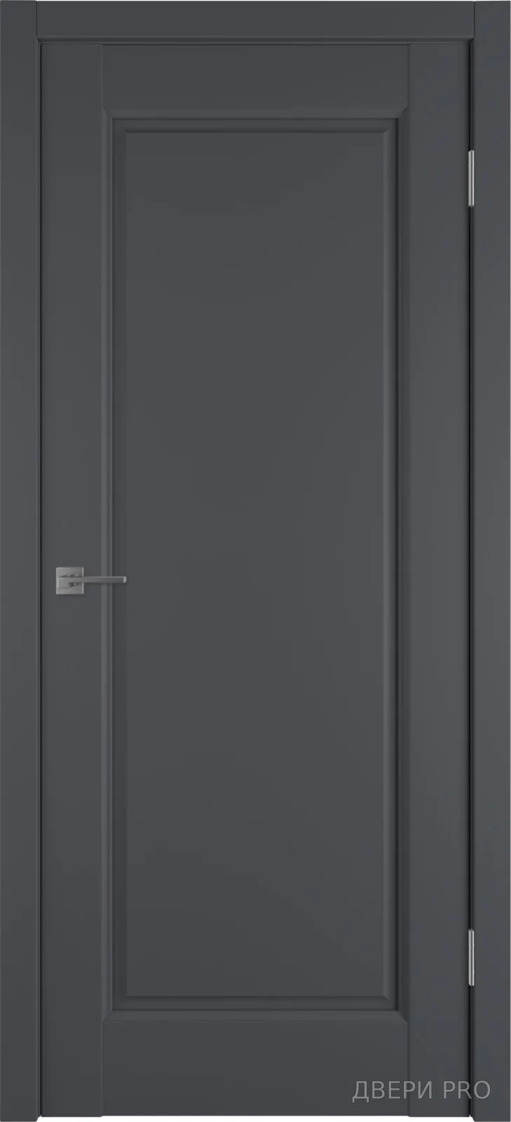 Элегант 1 800х2000 Эмалекс графит · 800×2000 мм