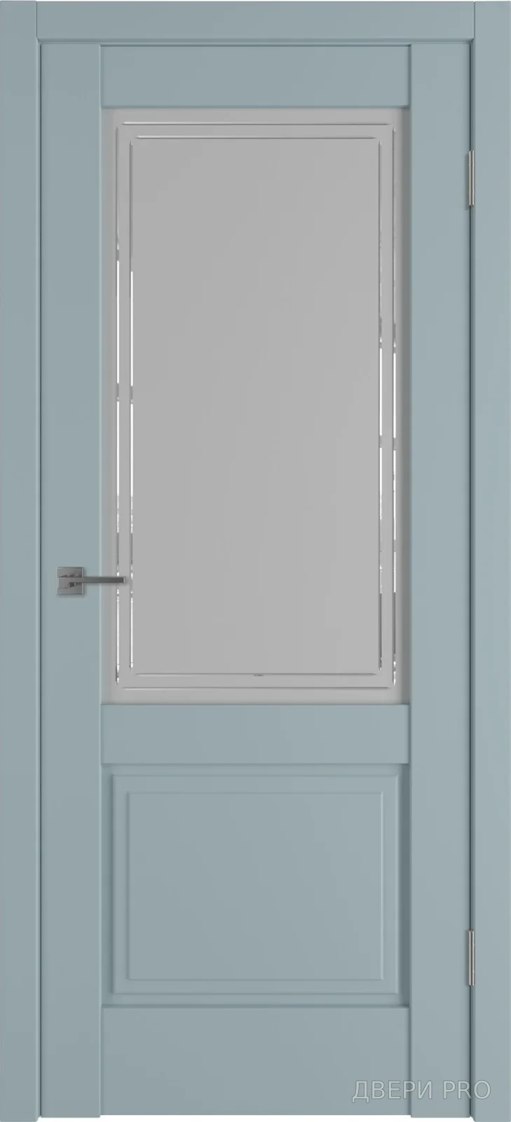 Иннова 02ST 800х2000 Шёлк муссон Кристалл линия · 800×2000 мм