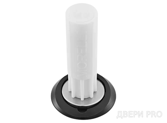 SECRET DS BL, скрытый дверной ограничитель магнитный, цвет – черный
