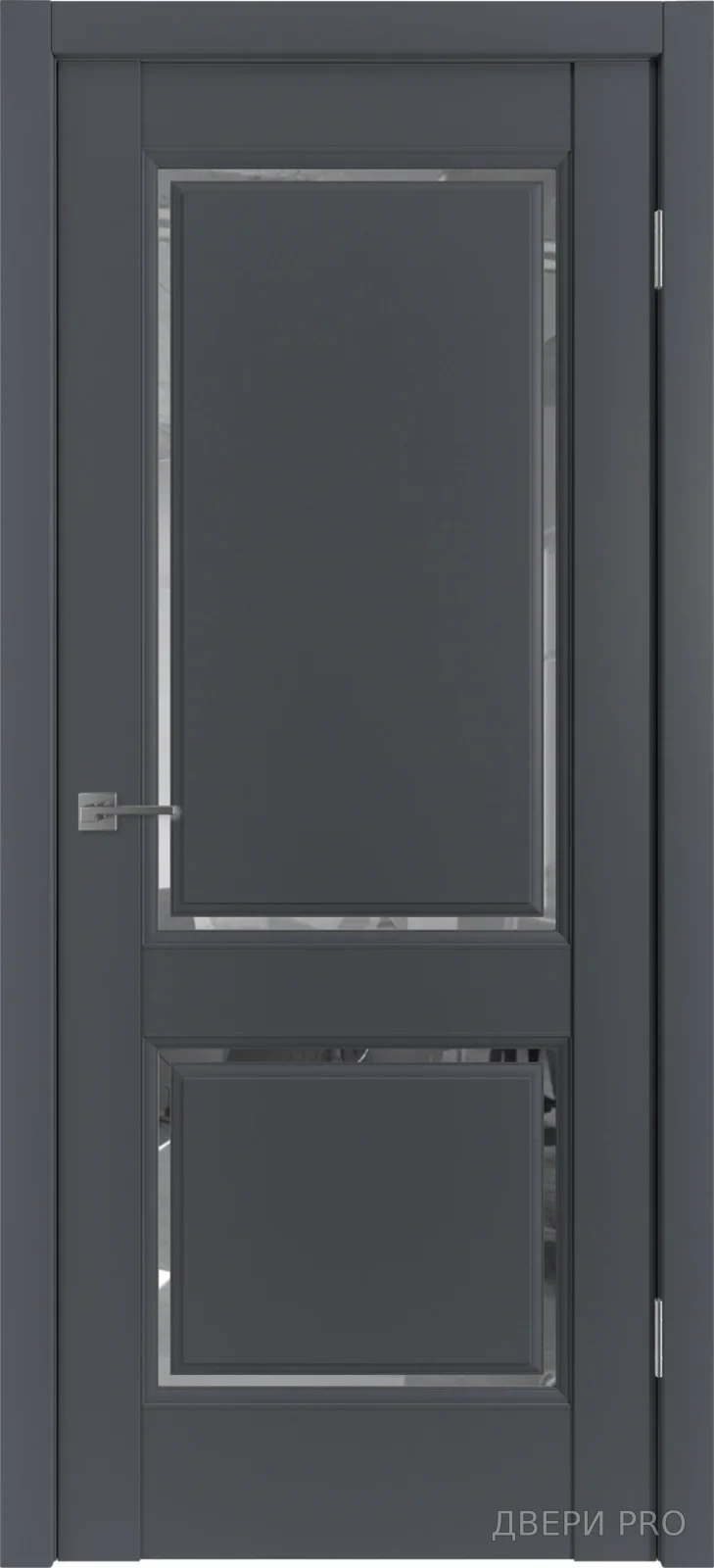 E2 Флай 800х2000 Эмалекс графит Мираж · 800×2000 мм
