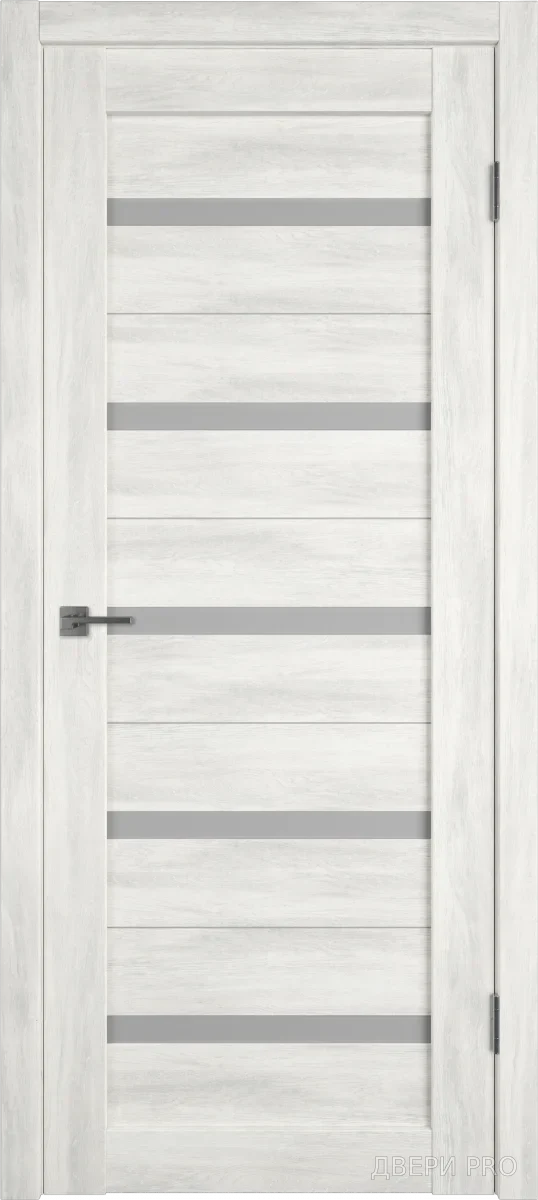 Атум 7 700х2000 Шале северный Сатин белый · 700×2000 мм