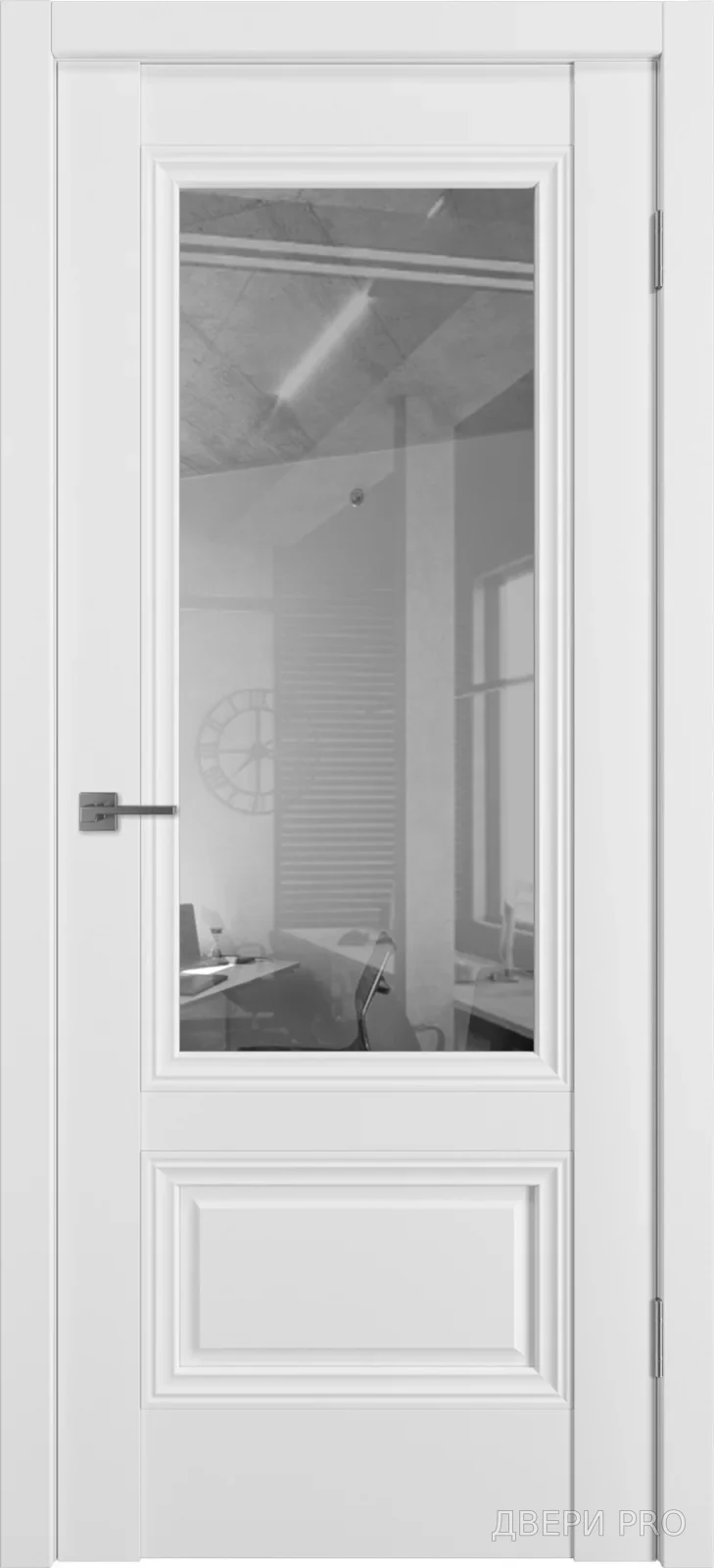 EF2.1 800х2000 Эмалекс белый Мираж · 800×2000 мм