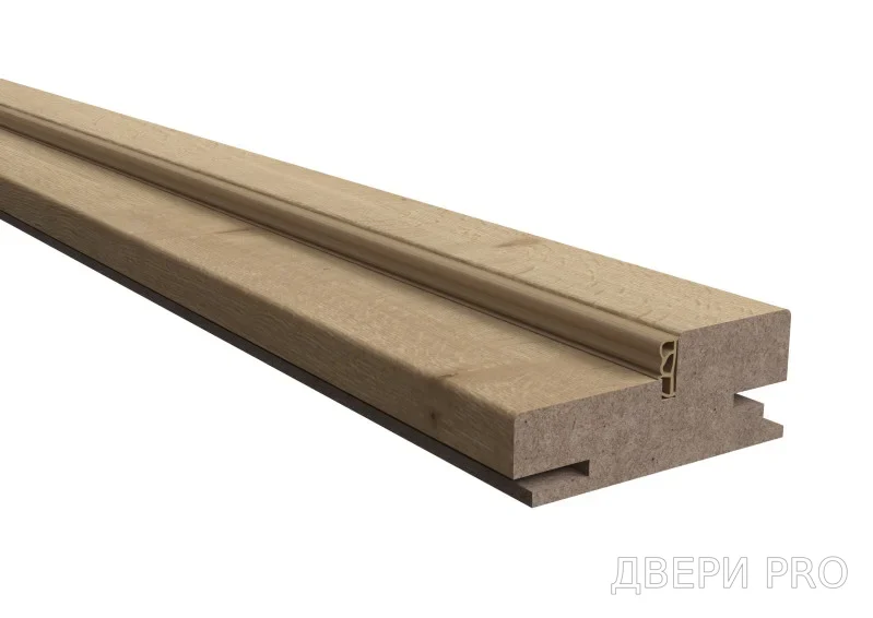 К-т коробки КБТ№43П 80х32х2400 Дуб техас (ЗПСП №1 3шт) (2,5шт) НЕСТАНДАРТ · 80×2400 мм