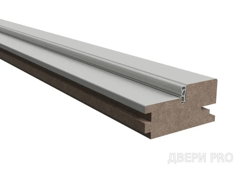 К-т коробки КБКМ№02/41 75х38х2100 Шёлк беж (ЗПСП №1 2шт) (2,5шт) · 75×2100 мм