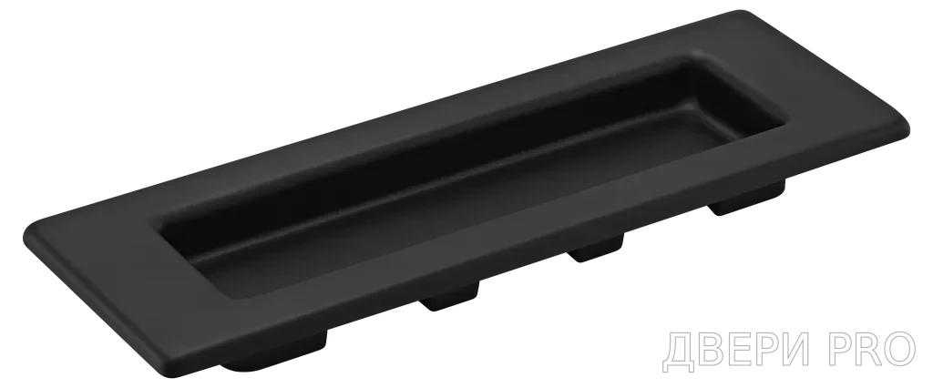 MHS153 BL, ручка для раздвижных дверей, цвет - черный