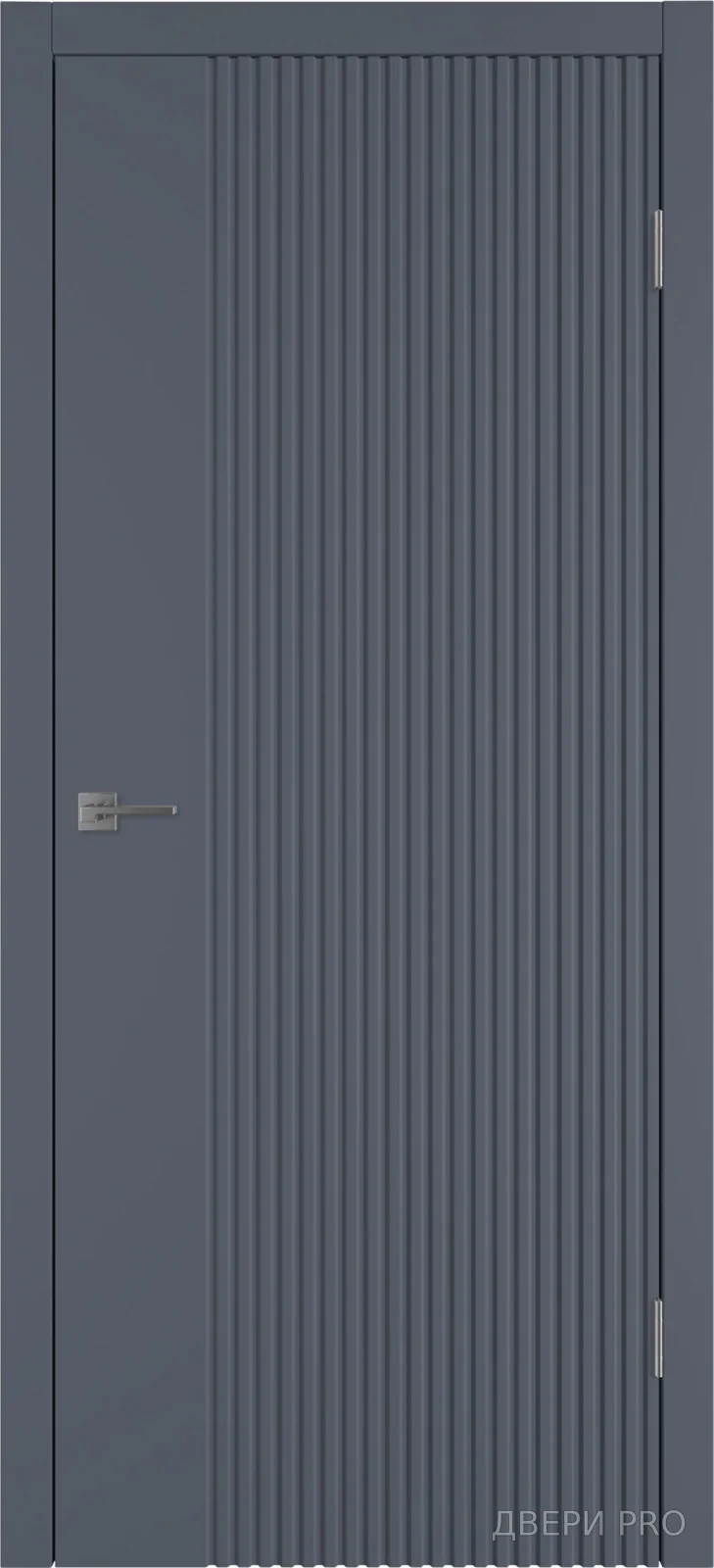 Сектор 800х2000 Эмаль графит · 800×2000 мм